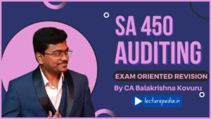 SA 450 AUDITING