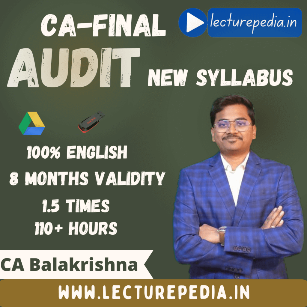 CA Final Audit regular classes